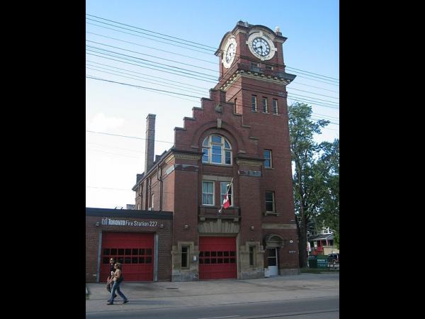 Kew Beach Fire Hall Station 227 - Open Book Explorer Tours